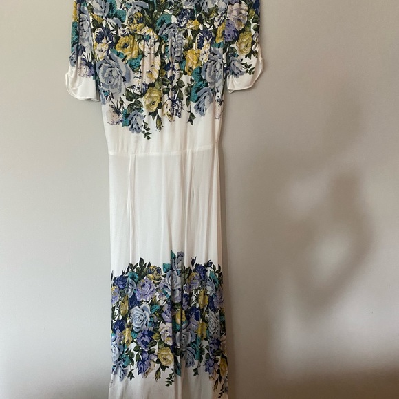 Free People Jaimie Floral Midi Dress— Size XS - Picture 8 of 8